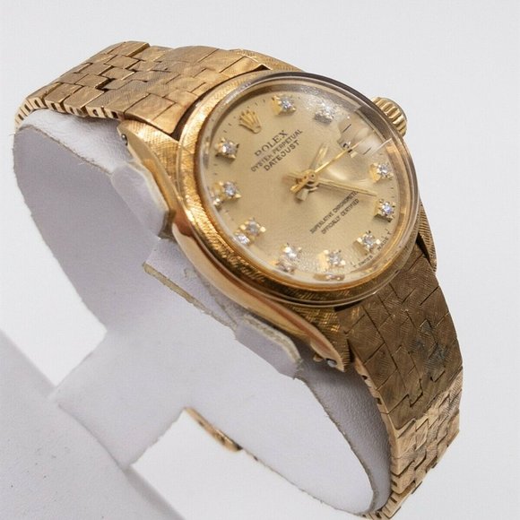 Sale! Rolex 18k President Diamond Ladies Watch! - Picture 5 of 7